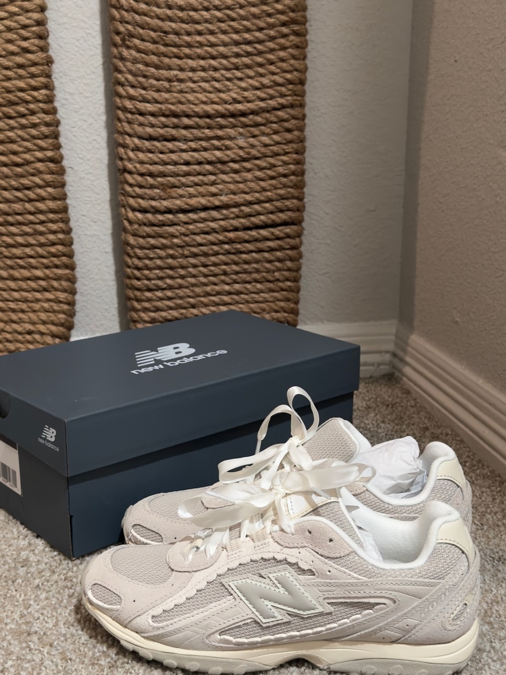 New Balance 204L Sea Salt Linen W 7.5 - Picture 9 of 13